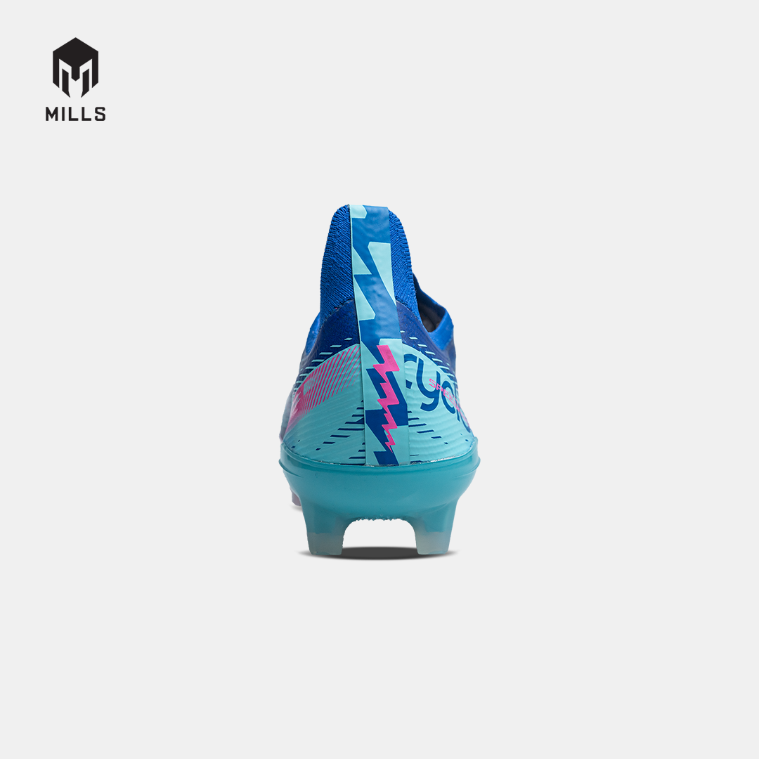 MILLS Sepatu Sepakbola Xyclops Speedfreak 1.2 Elite FG Prussian.Blue/Pink/Sky.Blue 9305902