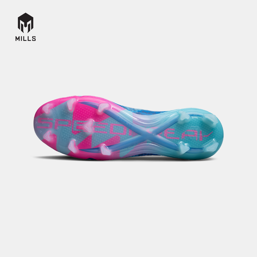 MILLS Sepatu Sepakbola Xyclops Speedfreak 1.2 Elite FG Prussian.Blue/Pink/Sky.Blue 9305902