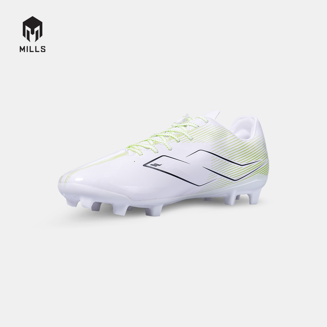 MILLS SEPATU SEPAKBOLA XYCLOPS SPEEDFREAK M2 MATCH FG WHITE/LIME GREEN/BLACK 9306601