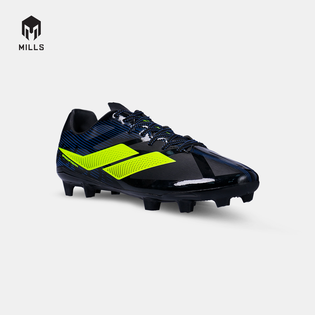 MILLS SEPATU SEPAKBOLA XYCLOPS SPEEDFREAK M2 MATCH FG BLACK/NEON GREEN 9306604
