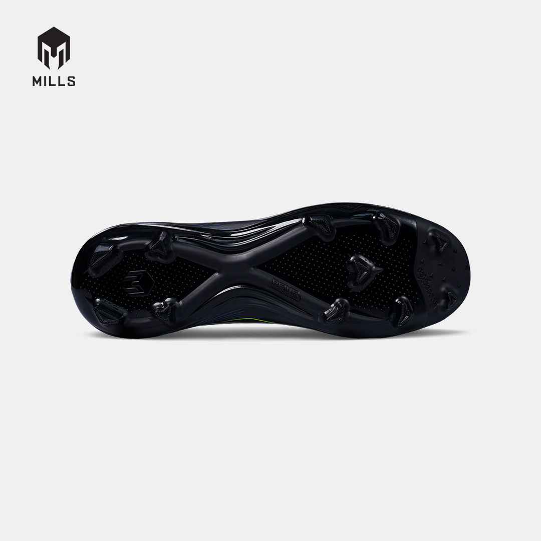 MILLS SEPATU SEPAKBOLA XYCLOPS SPEEDFREAK M2 MATCH FG BLACK/NEON GREEN 9306604