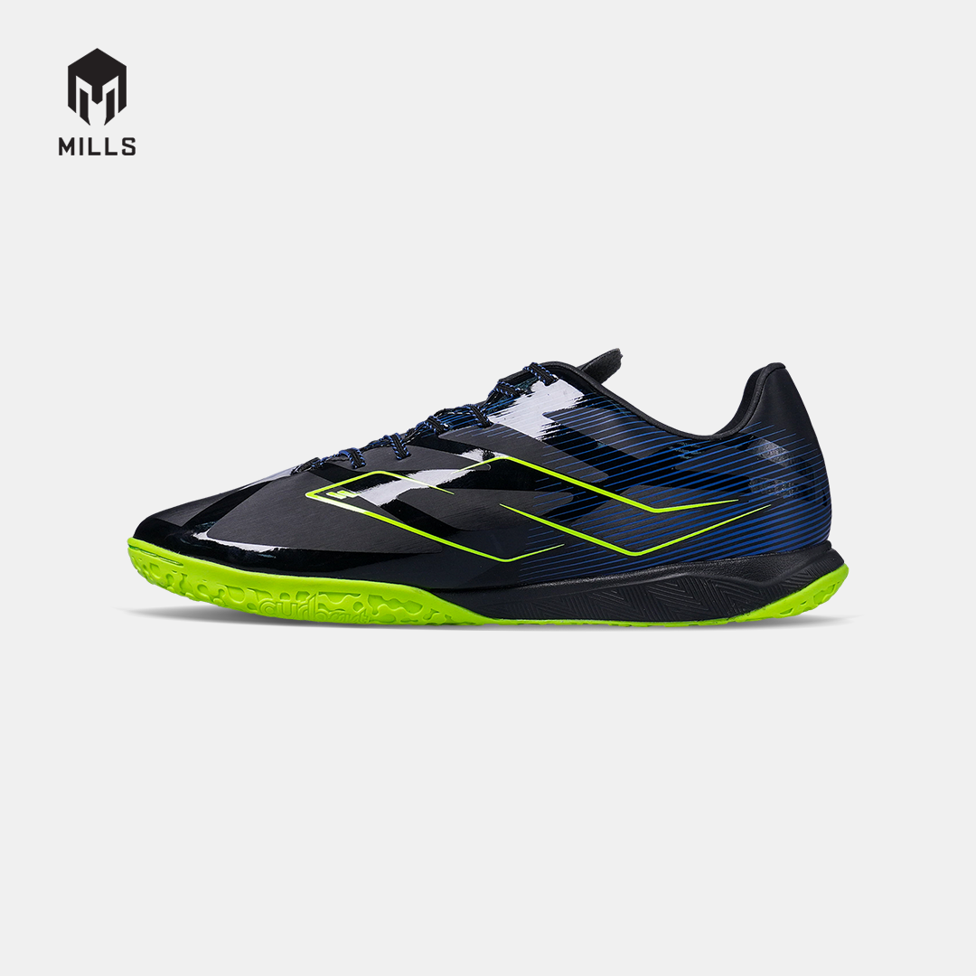 MILLS SEPATU FUTSAL XYCLOPS SPEEDFREAK M2 MATCH IN BLACK/NEON GREEN 9402804