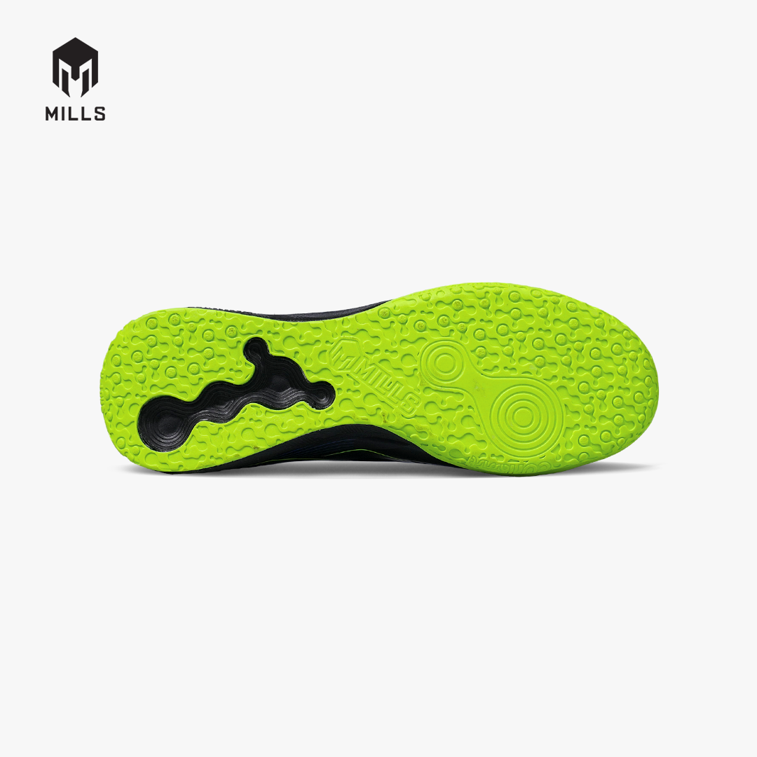 MILLS SEPATU FUTSAL XYCLOPS SPEEDFREAK M2 MATCH IN BLACK/NEON GREEN 9402804