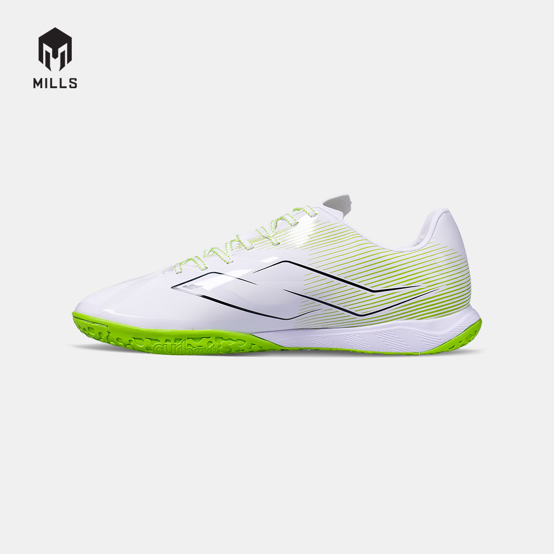 MILLS SEPATU FUTSAL XYCLOPS SPEEDFREAK M2 MATCH IN WHITE/LIME GREEN/BLACK 9402801
