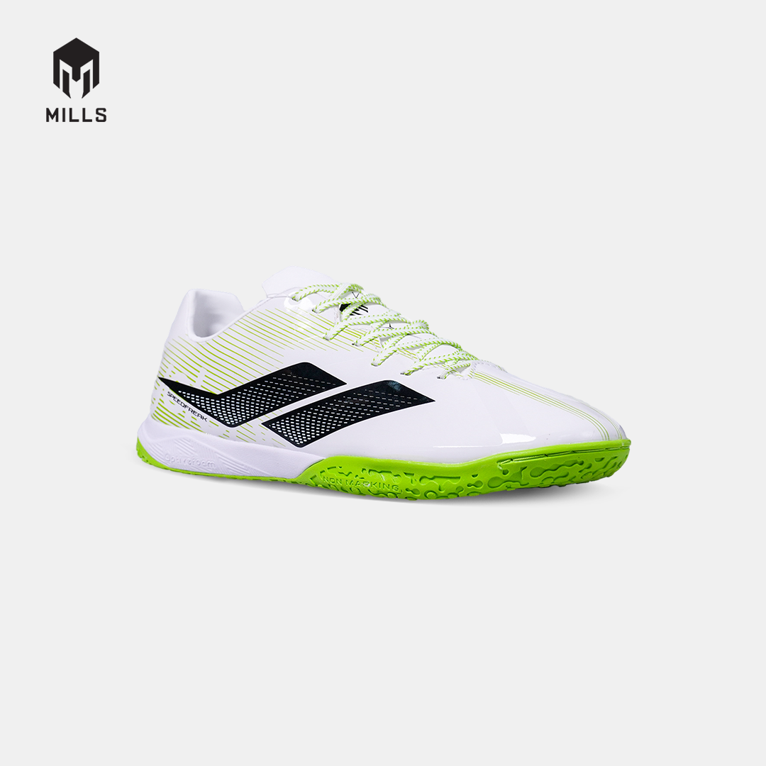 MILLS SEPATU FUTSAL XYCLOPS SPEEDFREAK M2 MATCH IN WHITE/LIME GREEN/BLACK 9402801