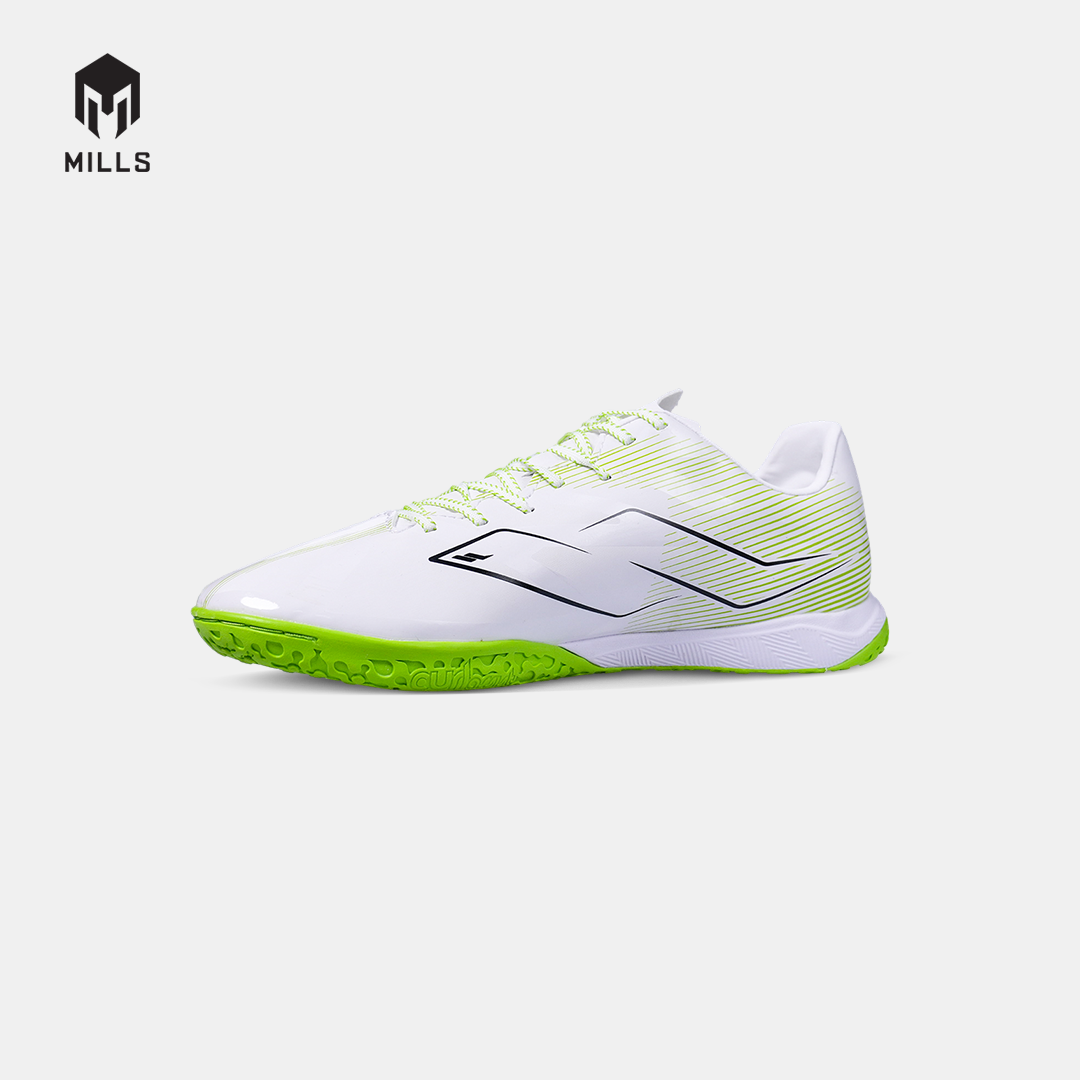 MILLS SEPATU FUTSAL XYCLOPS SPEEDFREAK M2 MATCH IN WHITE/LIME GREEN/BLACK 9402801