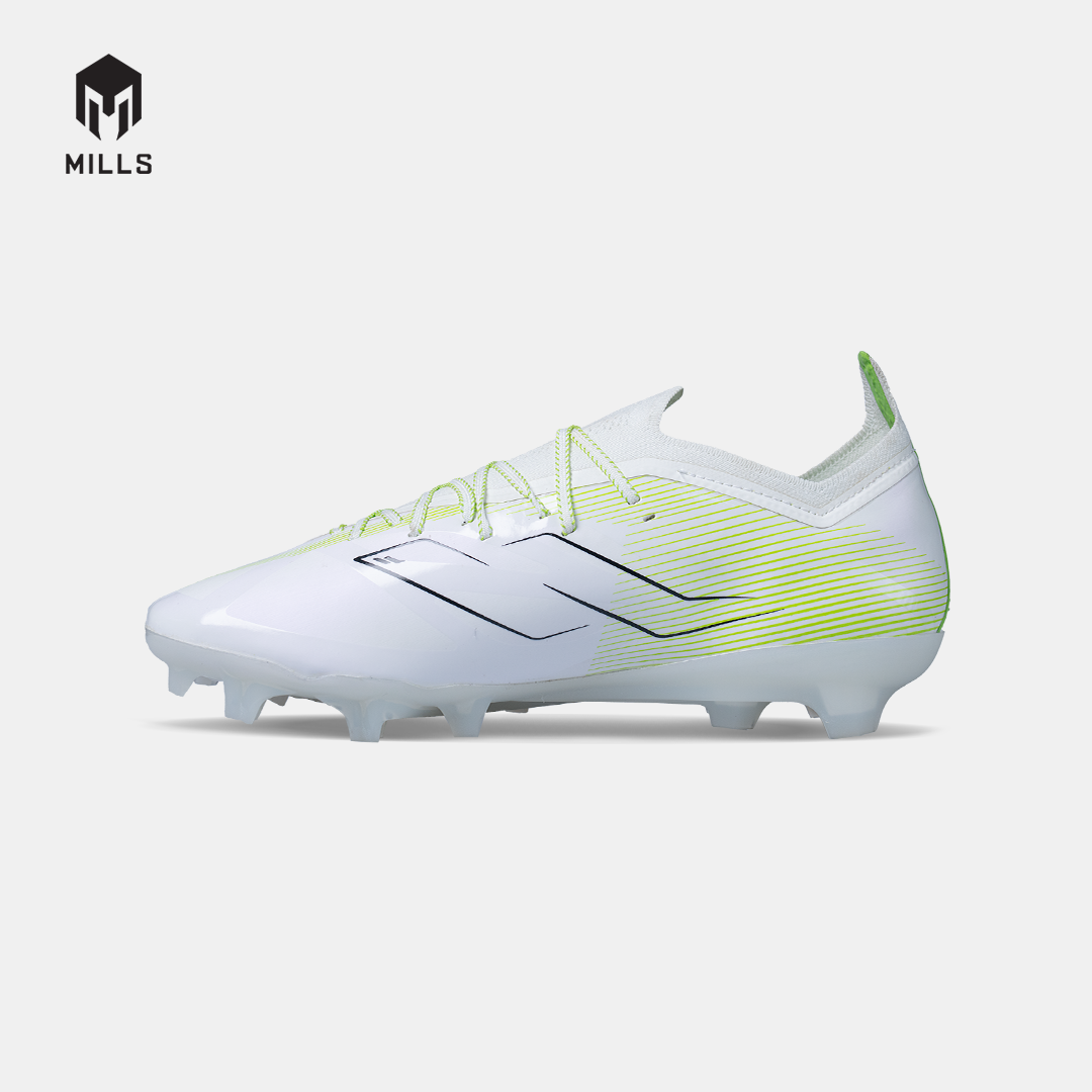 MILLS SEPATU SEPAKBOLA XYCLOPS SPEEDFREAK M2 PRIME FG WHITE/LIME GREEN/BLACK 9305601