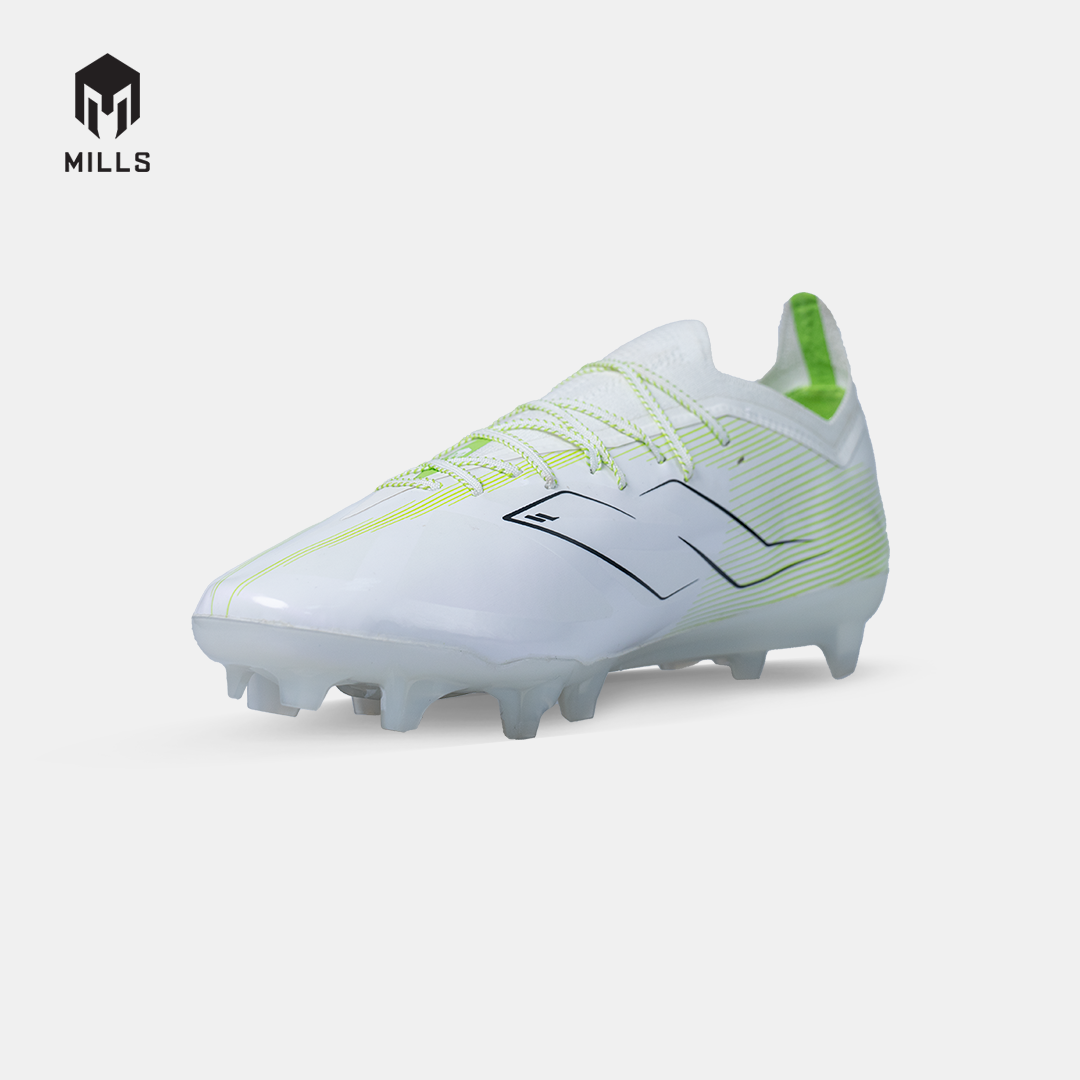 MILLS SEPATU SEPAKBOLA XYCLOPS SPEEDFREAK M2 PRIME FG WHITE/LIME GREEN/BLACK 9305601
