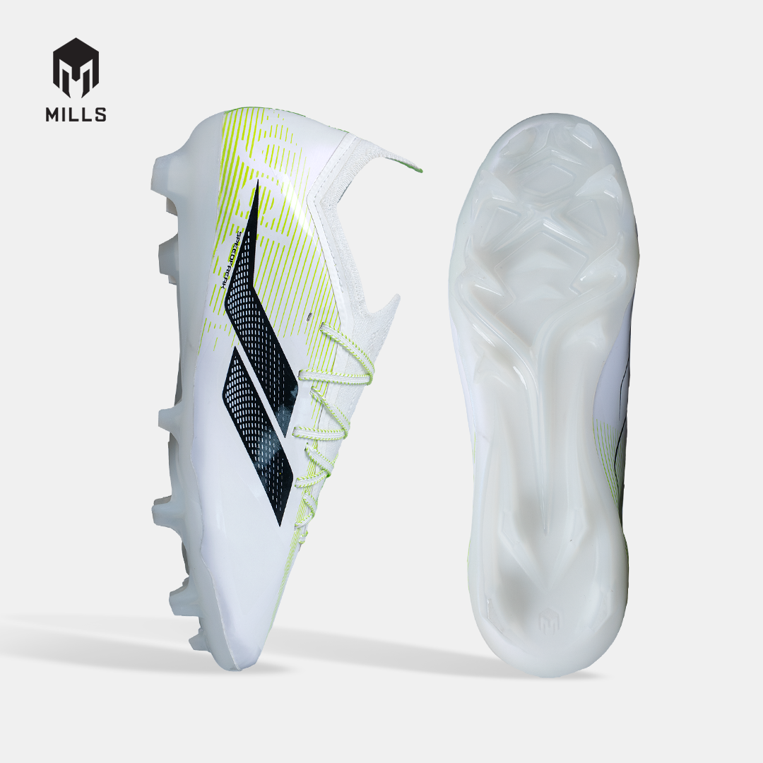 MILLS SEPATU SEPAKBOLA XYCLOPS SPEEDFREAK M2 PRIME FG WHITE/LIME GREEN/BLACK 9305601