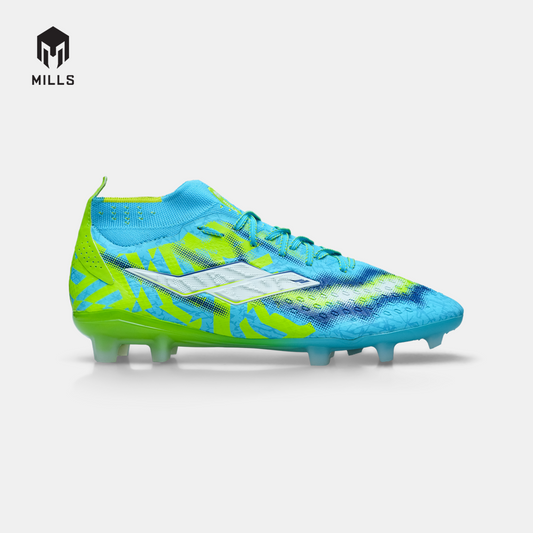 MILLS SEPATU SEPAKBOLA XYCLOPS STRIKEBLAST ELITE FG TOSCA.BLUE/LIME.GREEN /WHITE 9306403