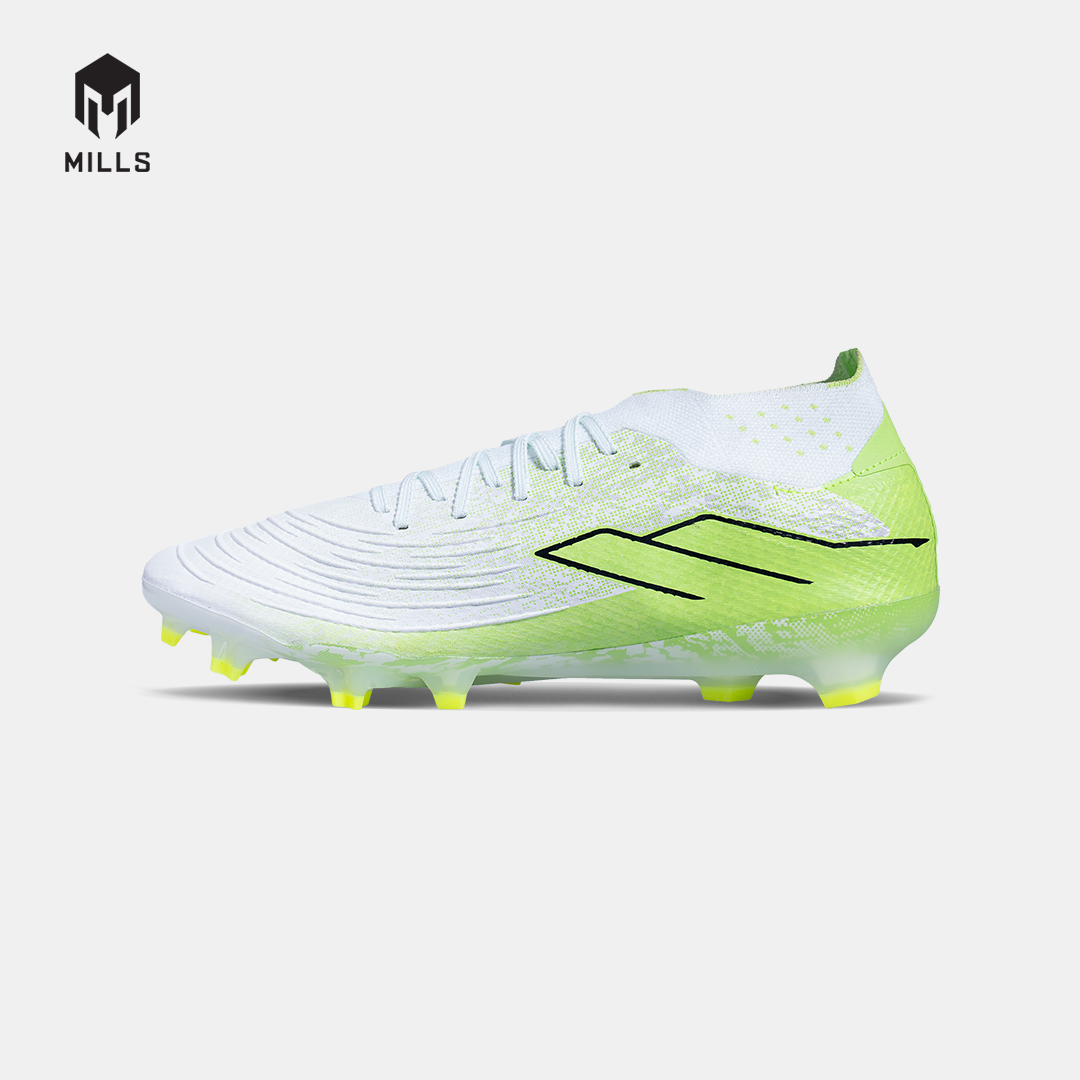 MILLS SEPATU SEPAKBOLA XYCLOPS STRIKEBLAST M2 ELITE FG WHITE/GREEN/BLACK 9307102