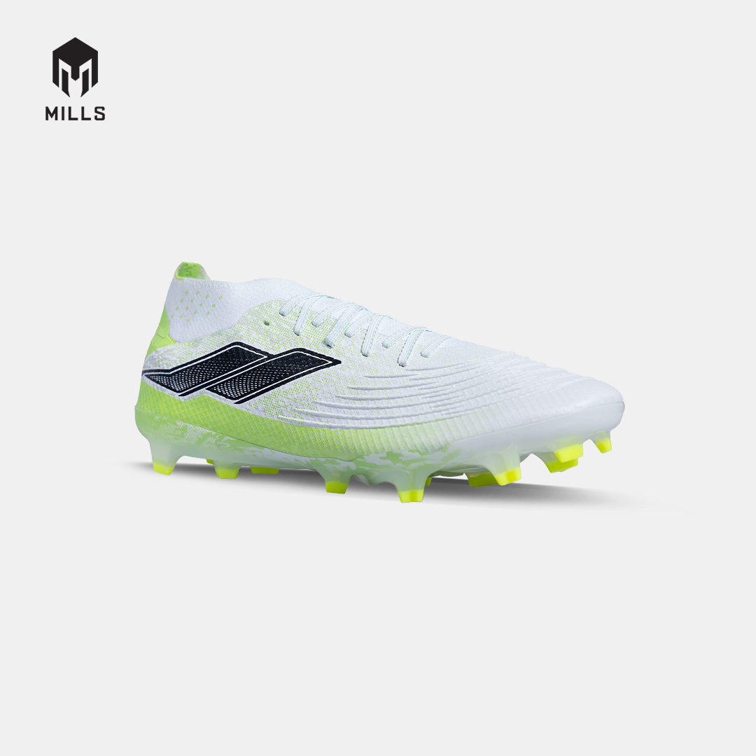 MILLS SEPATU SEPAKBOLA XYCLOPS STRIKEBLAST M2 ELITE FG WHITE/GREEN/BLACK 9307102