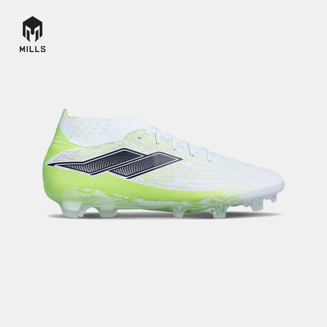 MILLS SEPATU SEPAKBOLA XYCLOPS STRIKEBLAST M2 PRIME FG WHITE/GREEN/BLACK 9307002