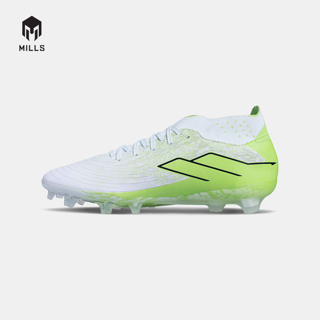 MILLS SEPATU SEPAKBOLA XYCLOPS STRIKEBLAST M2 PRIME FG WHITE/GREEN/BLACK 9307002