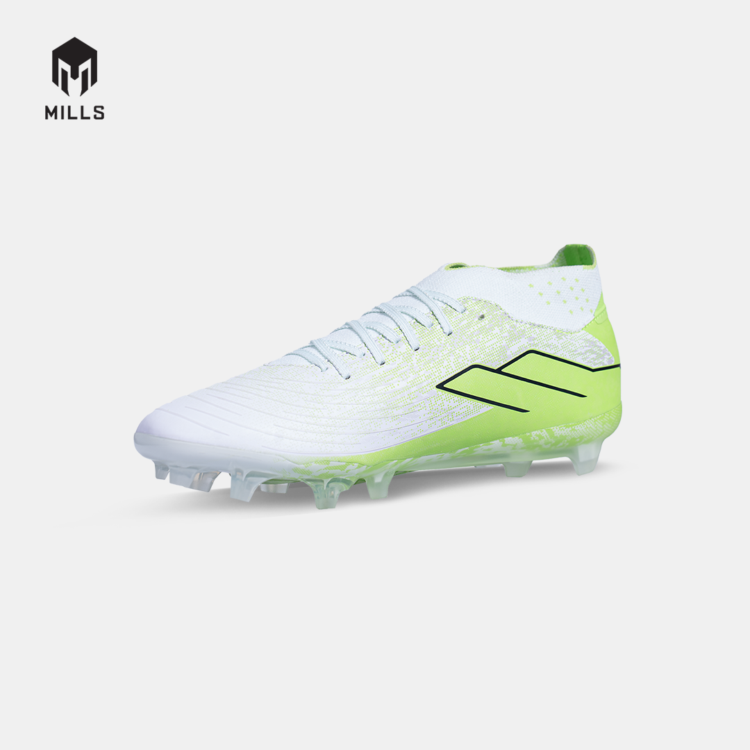 MILLS SEPATU SEPAKBOLA XYCLOPS STRIKEBLAST M2 PRIME FG WHITE/GREEN/BLACK 9307002