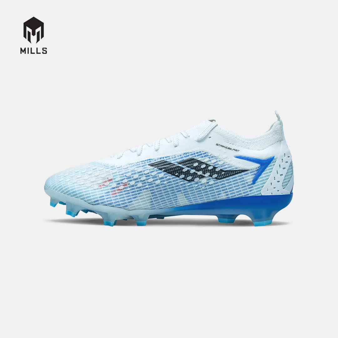 MILLS SEPATU SEPAKBOLA XYCLOPS STRIKEBLAST MK 3.0 ELITE FG WHITE/ROYAL BLUE PEARLIZED 9306801