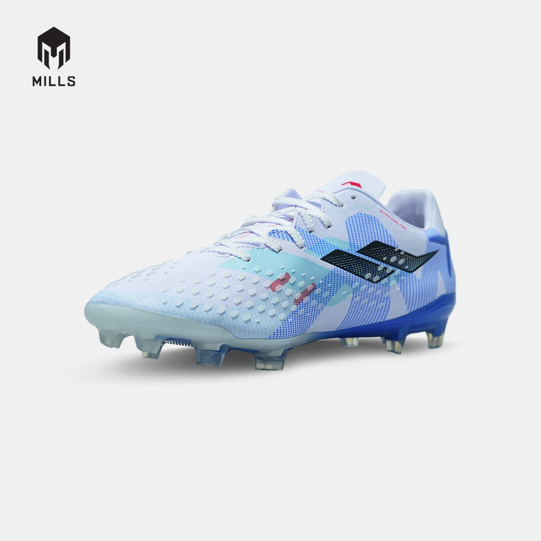 MILLS SEPATU SEPAKBOLA XYCLOPS STRIKEBLAST MK 3.0 MATCH FG WHITE/ROYAL BLUE PEARLIZED 9306701