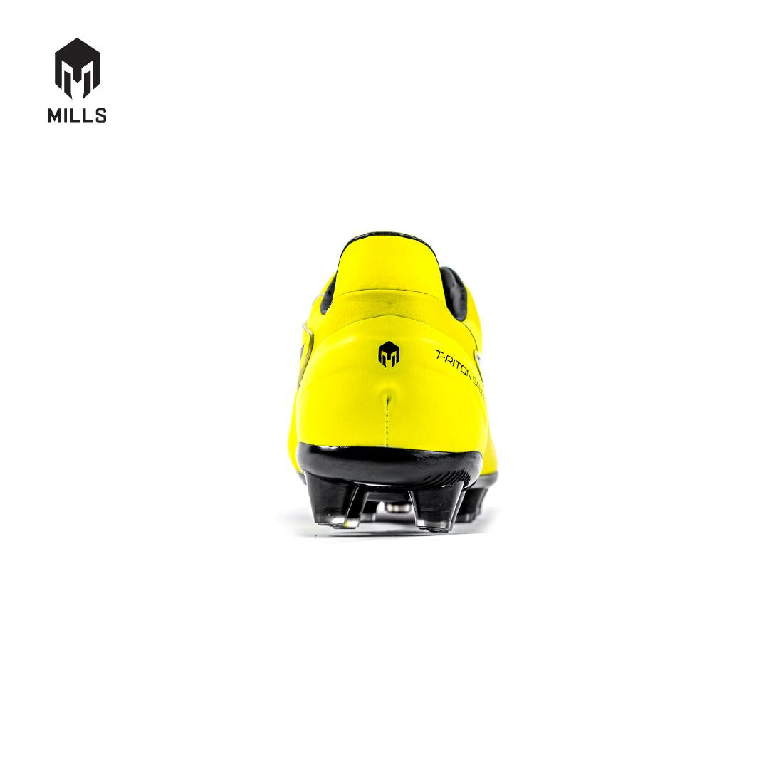 MILLS Sepatu Sepakbola T-RITON SABRE FG Neon/Black 9300405
