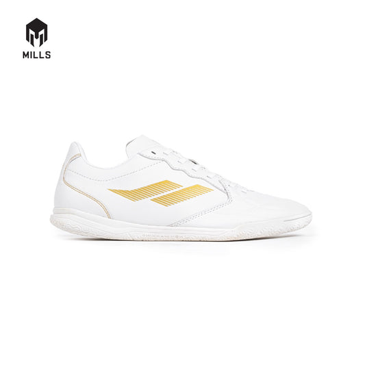 MILLS Sepatu Futsal Davor In White/Gold 9401403