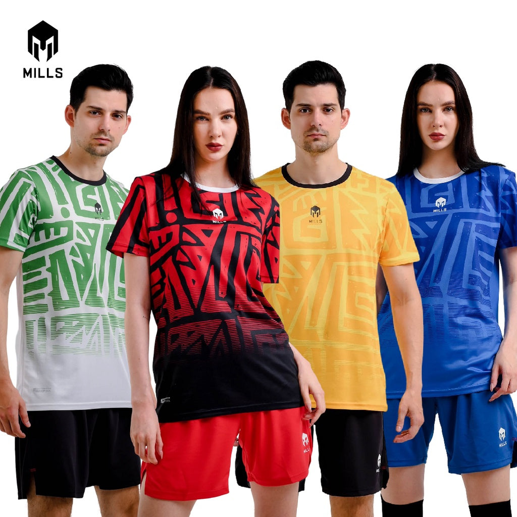 MILLS Baju Olahraga Jersey Sepakbola Football Futsal Soccer Jersey Shade 1228