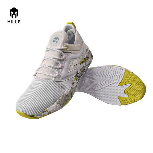 MILLS Sepatu Olahraga Revolt Beta White / Splash Camo 9700106