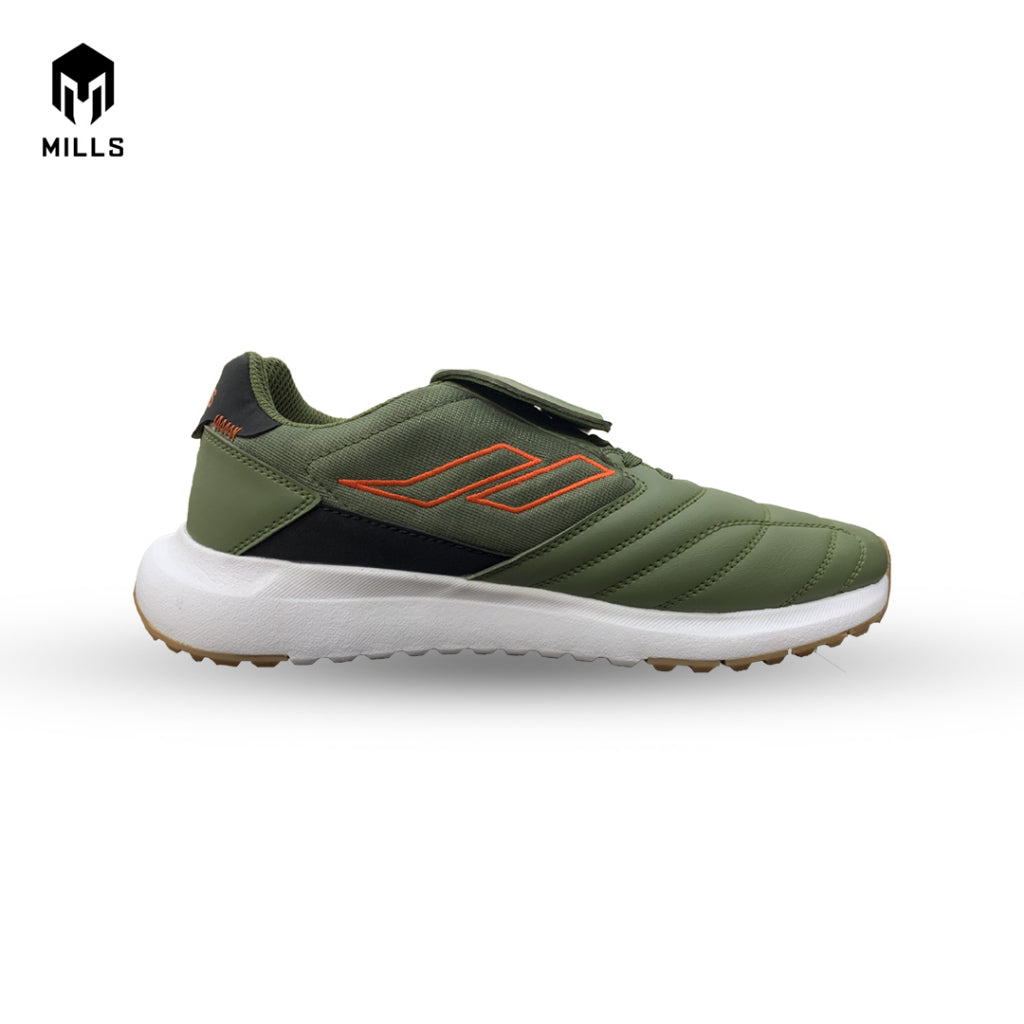 MILLS Sepatu Ultras Bravia Olive/Black/Orange 9101203