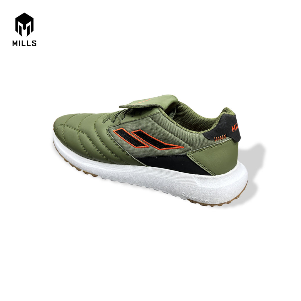 MILLS Sepatu Ultras Bravia Olive/Black/Orange 9101203