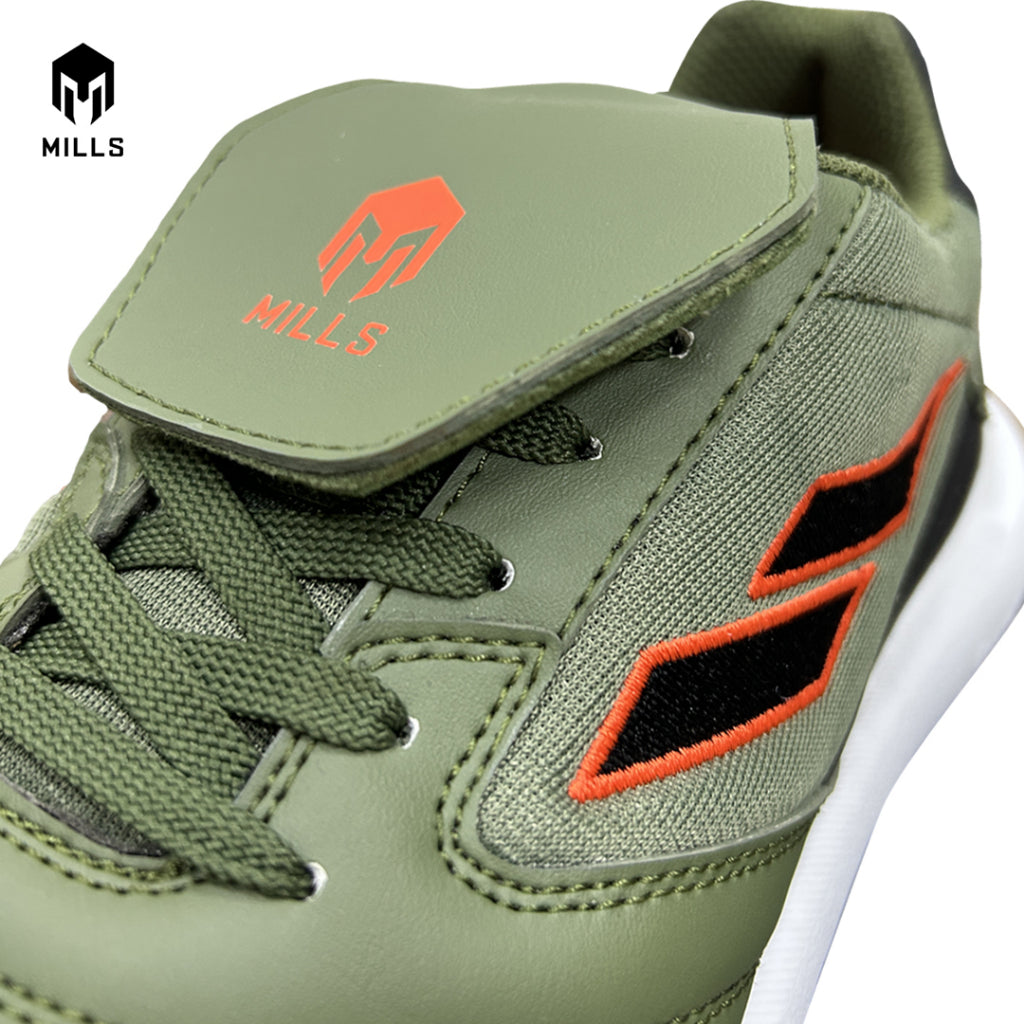 MILLS Sepatu Ultras Bravia Olive/Black/Orange 9101203