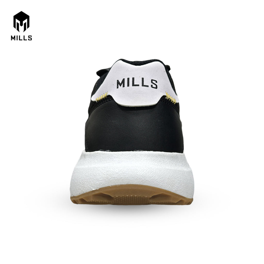 MILLS Sepatu Ultras Bravia Black/White/Gum 9101202