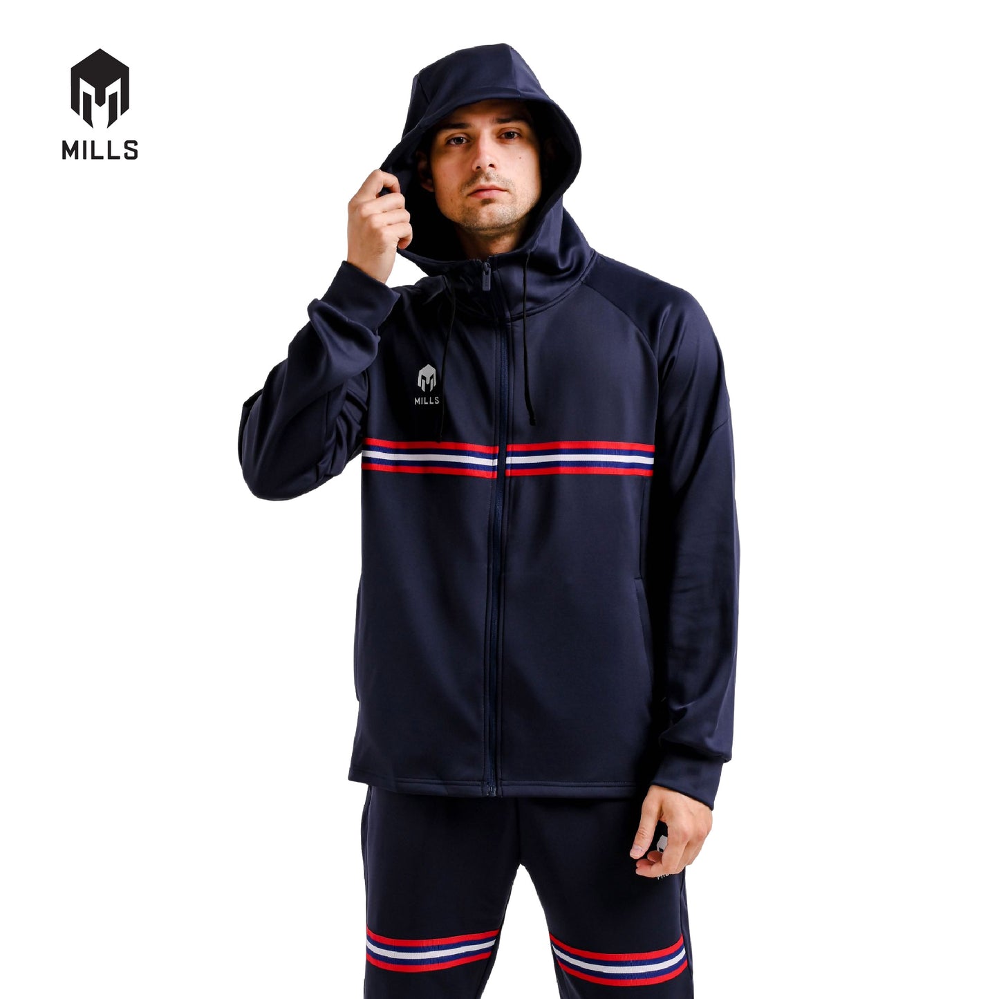 MILLS Jaket Olahraga Track Jacket Amra 8064