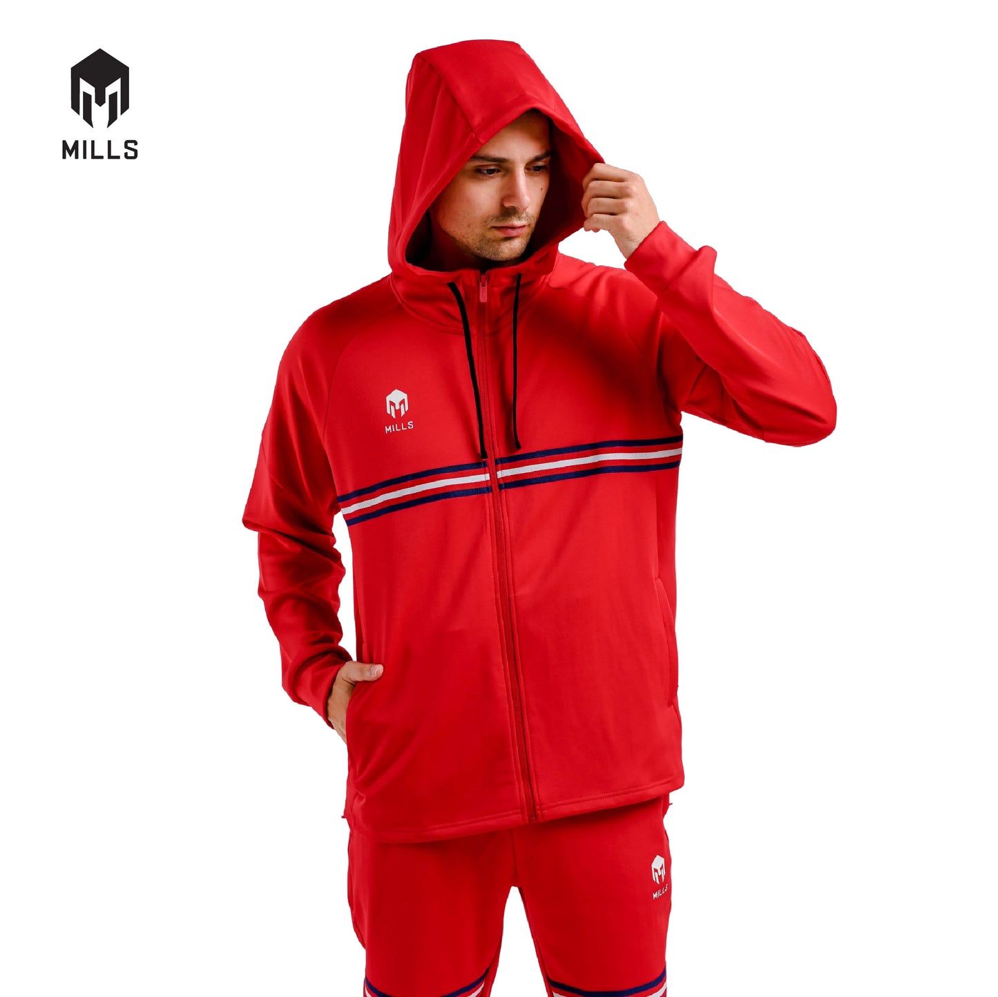 MILLS Jaket Olahraga Track Jacket Amra 8064