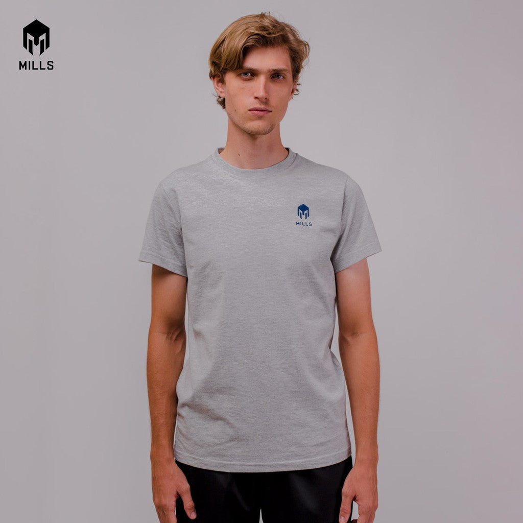 Mills Kaos Oblong Katun Cotton T-Shirt Basic 21002