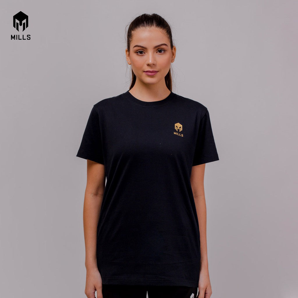 Mills Kaos Oblong Katun Cotton T-Shirt Basic 21002