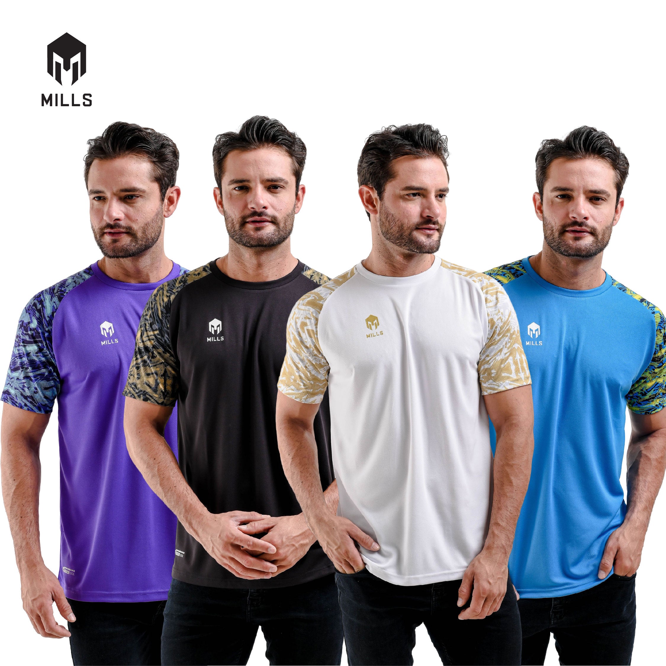 MILLS Baju Olahraga Jersey Sepakbola Football Futsal Soccer Jersey Tro