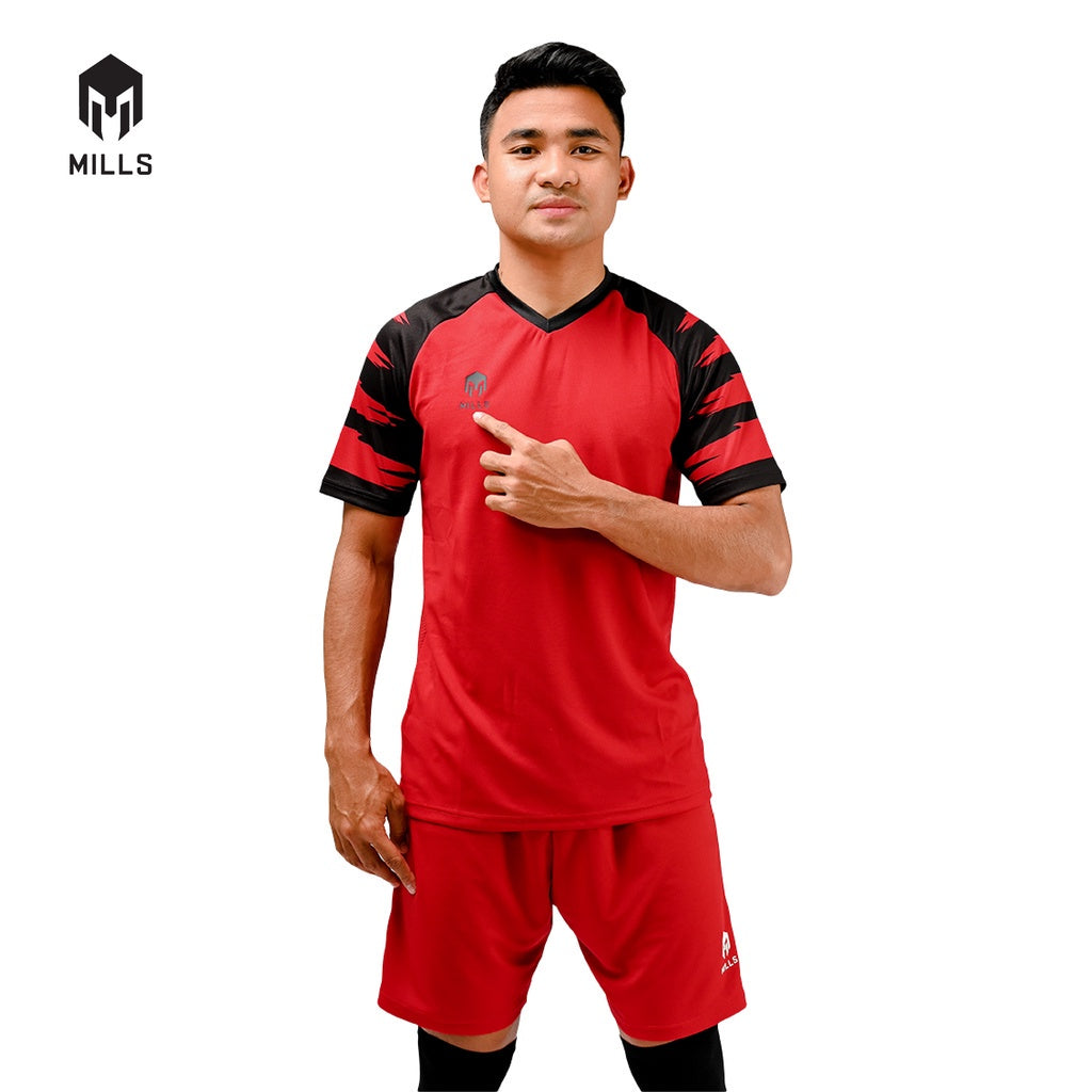 MILLS Baju Olahraga Jersey Sepakbola Football Futsal Soccer Jersey Rampage 1112