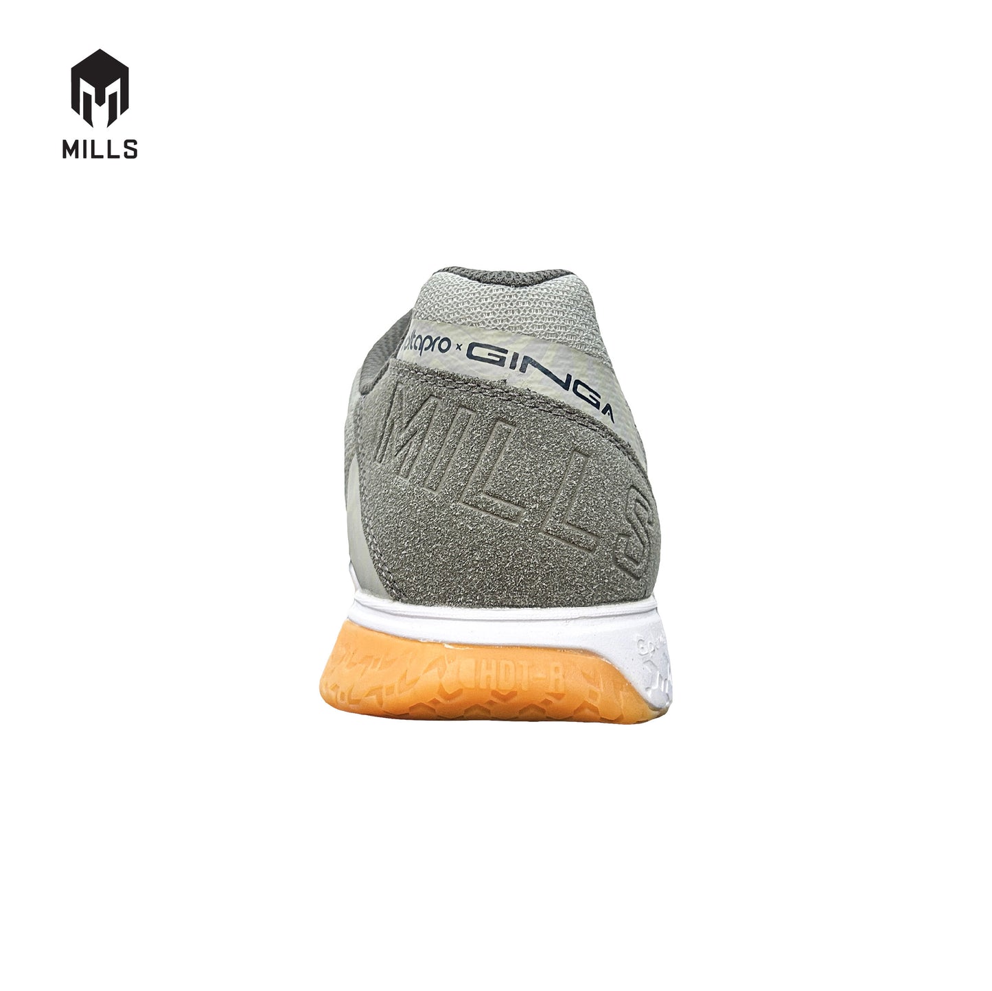 MILLS Sepatu Futsal Voltapro Ginga IN Grey / Orange / Navy 9500107