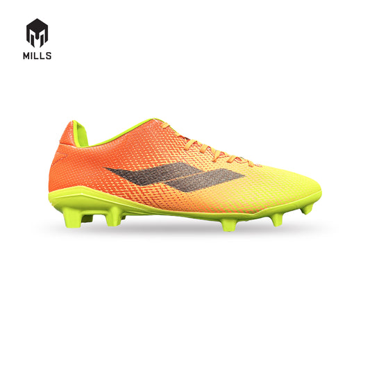 MILLS Sepatu Sepakbola Evos+ FG Orange / Neon / Green 9300206