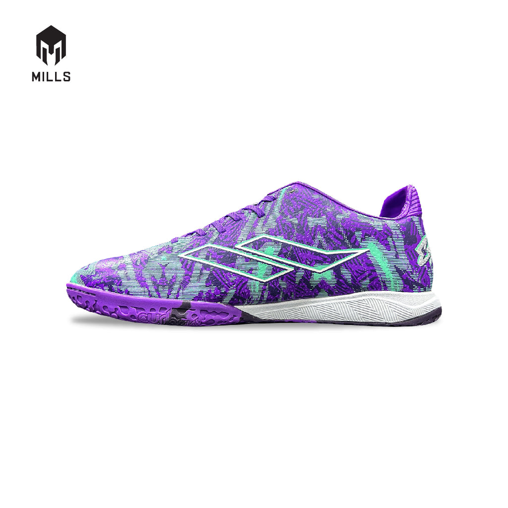 MILLS Sepatu Futsal Troya Chaos IN Purple / Lt. Tosca 9402002