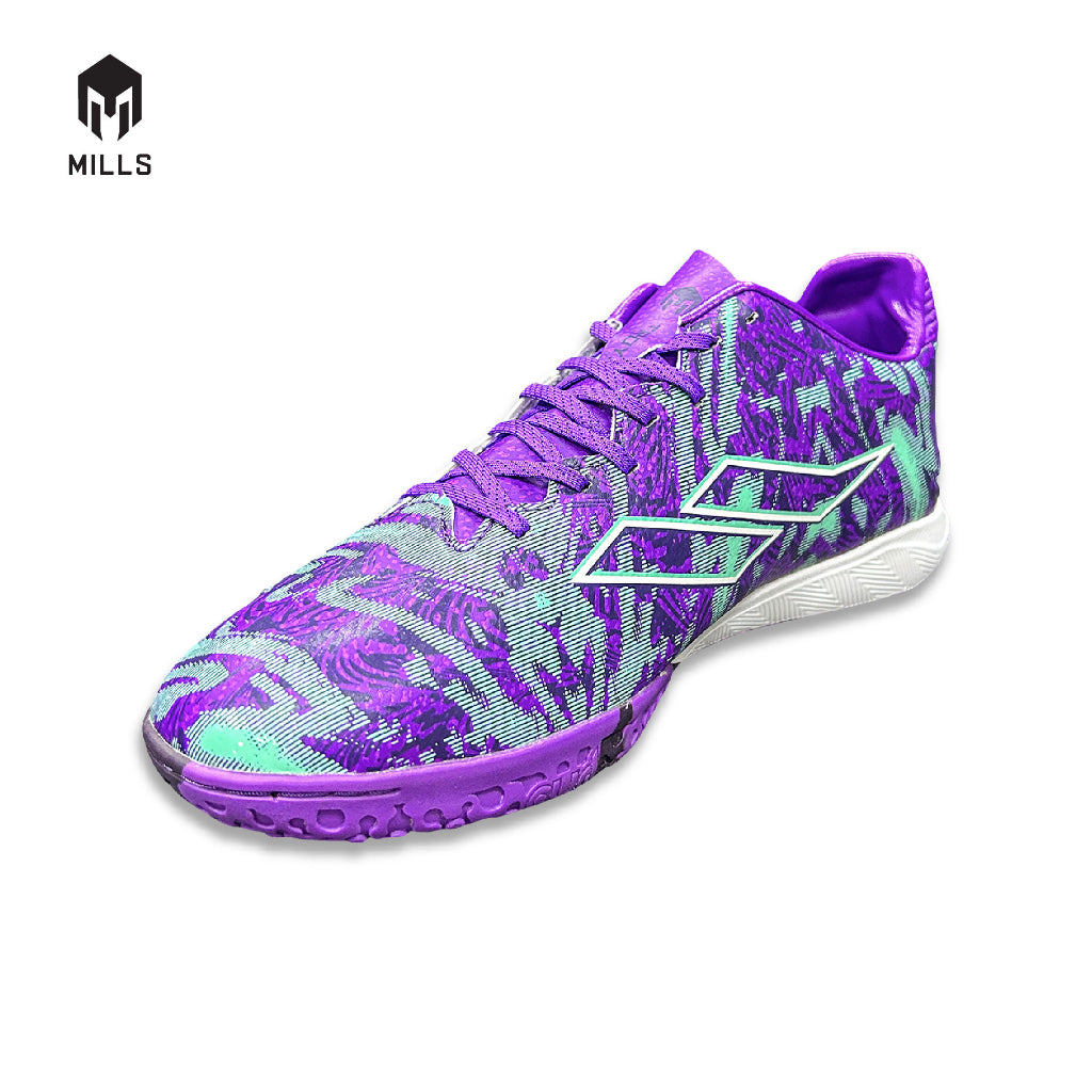 MILLS Sepatu Futsal Troya Chaos IN Purple / Lt. Tosca 9402002