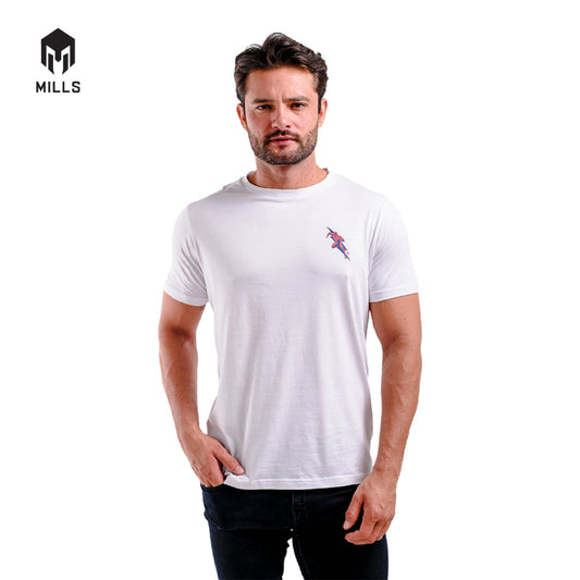 MILLS The Flash Cotton T-Shirt 3.0 White 29041DC