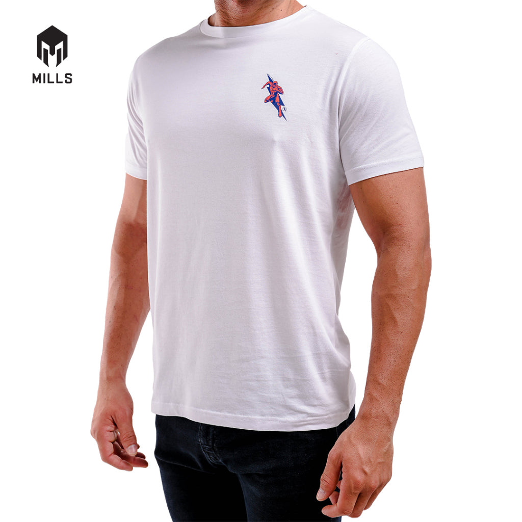 MILLS The Flash Cotton T-Shirt 3.0 White 29041DC