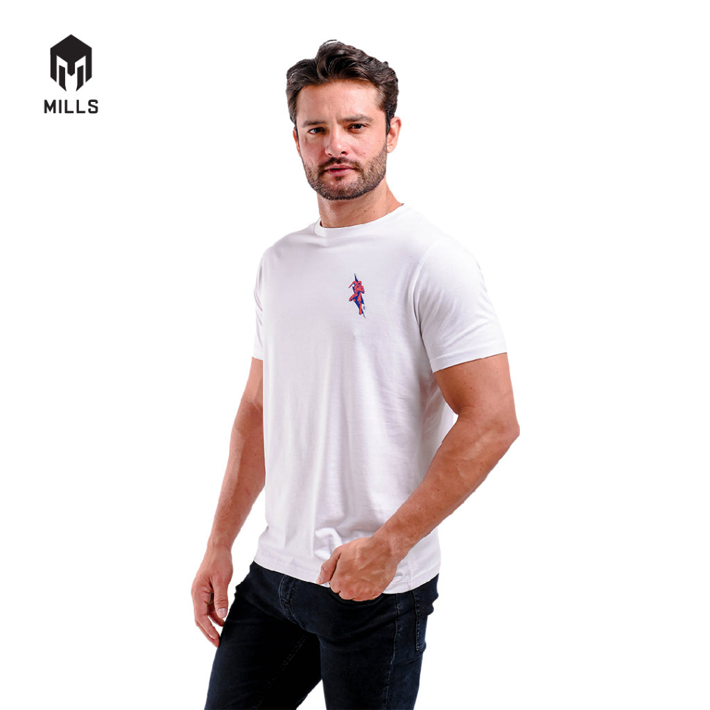 MILLS The Flash Cotton T-Shirt 3.0 White 29041DC