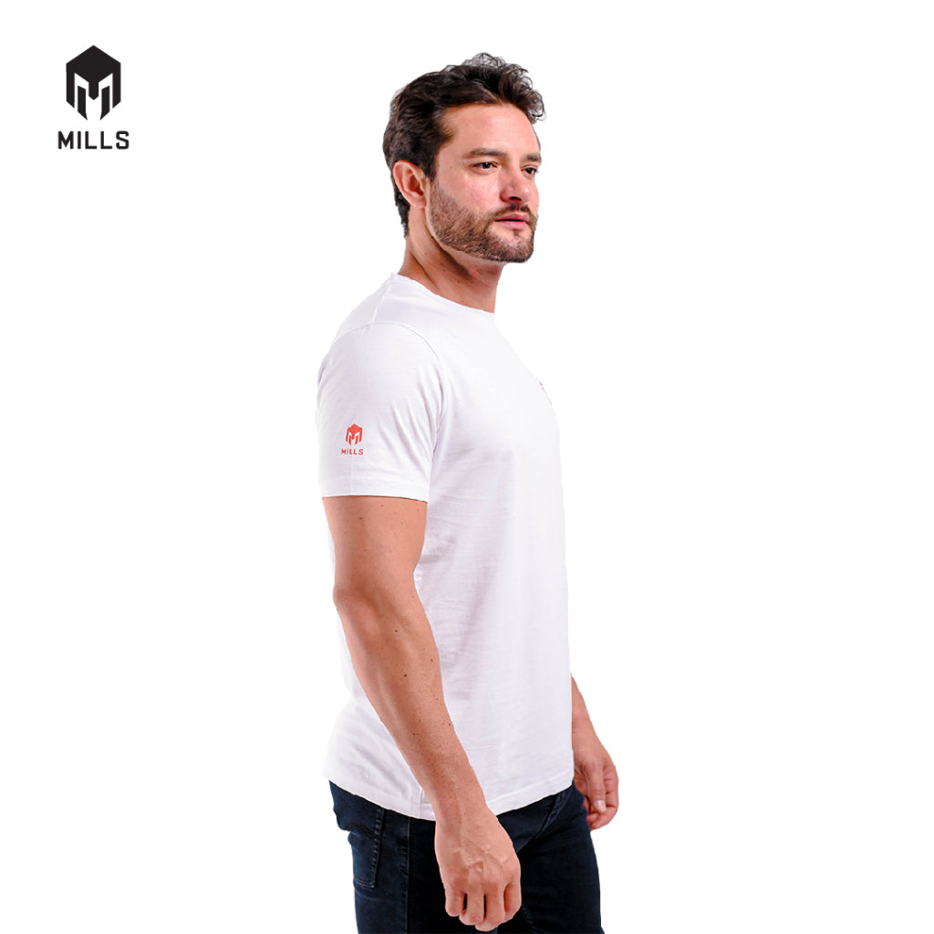 MILLS The Flash Cotton T-Shirt 3.0 White 29041DC