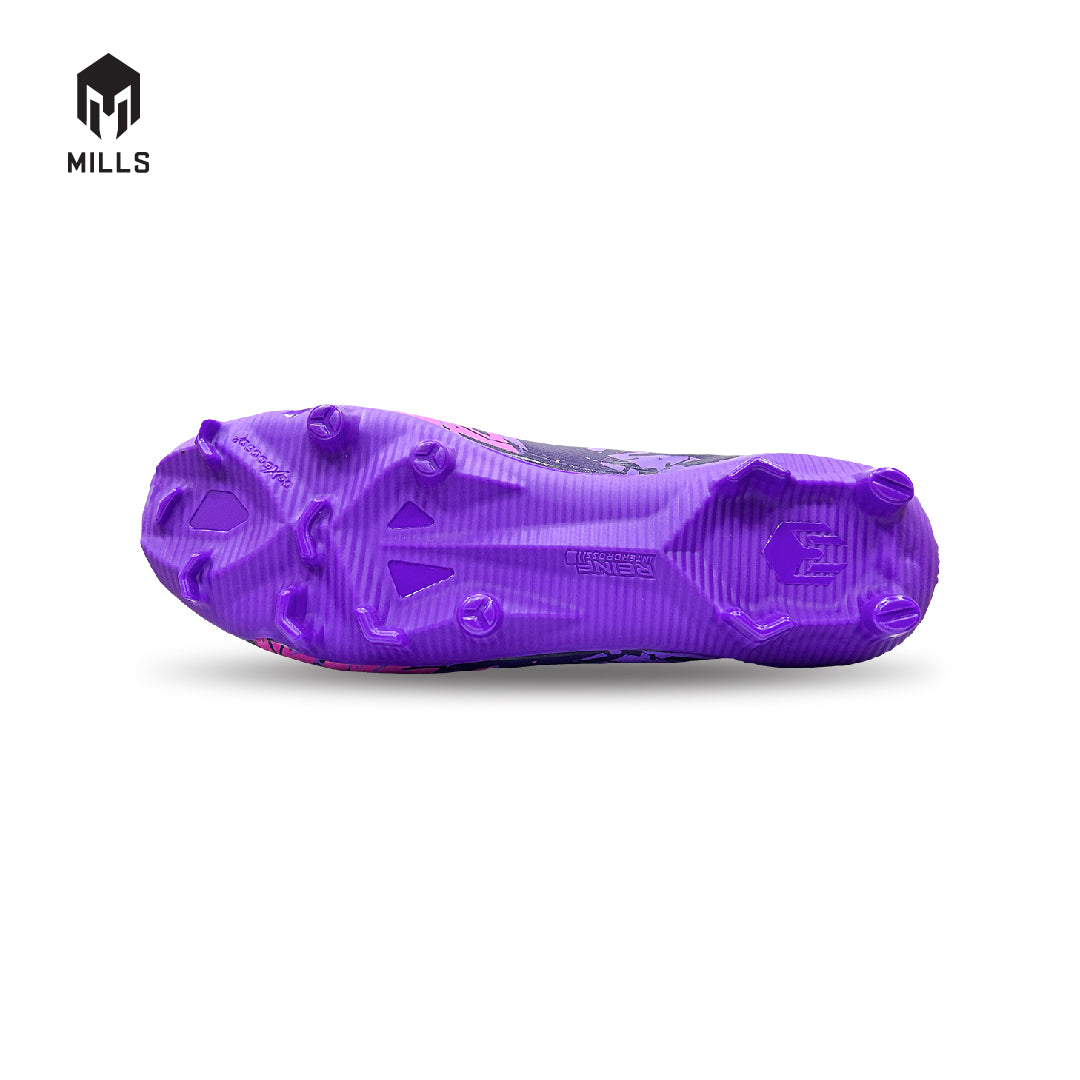 MILLS Sepatu Sepak Bola Vulcan FG Dk. Purple / Magenta 9300308