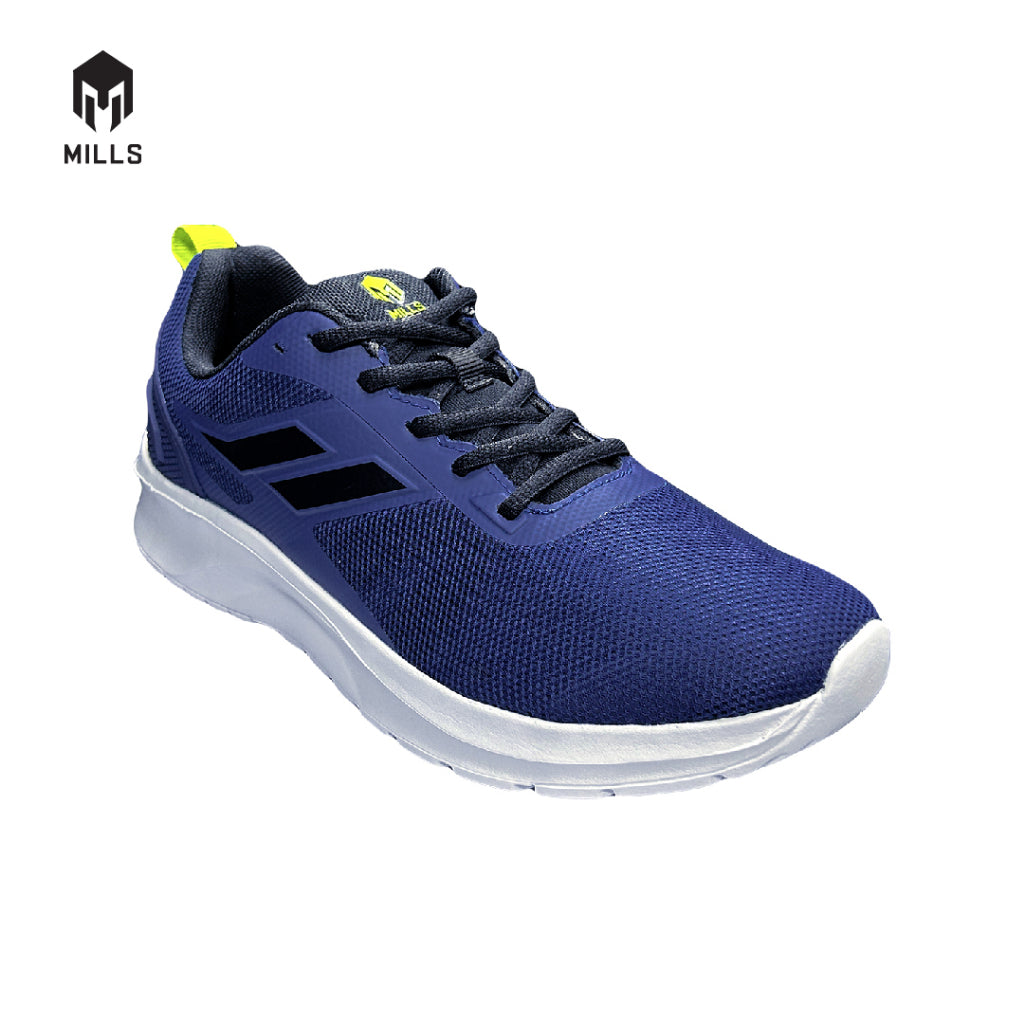 MILLS Sepatu Lari Running Shoes Blazer Navy / Black / White 9100504