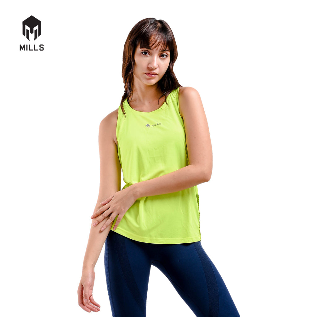 MILLS Singlet Wanita Running Saka Running Tank Women Sleeveless 6007