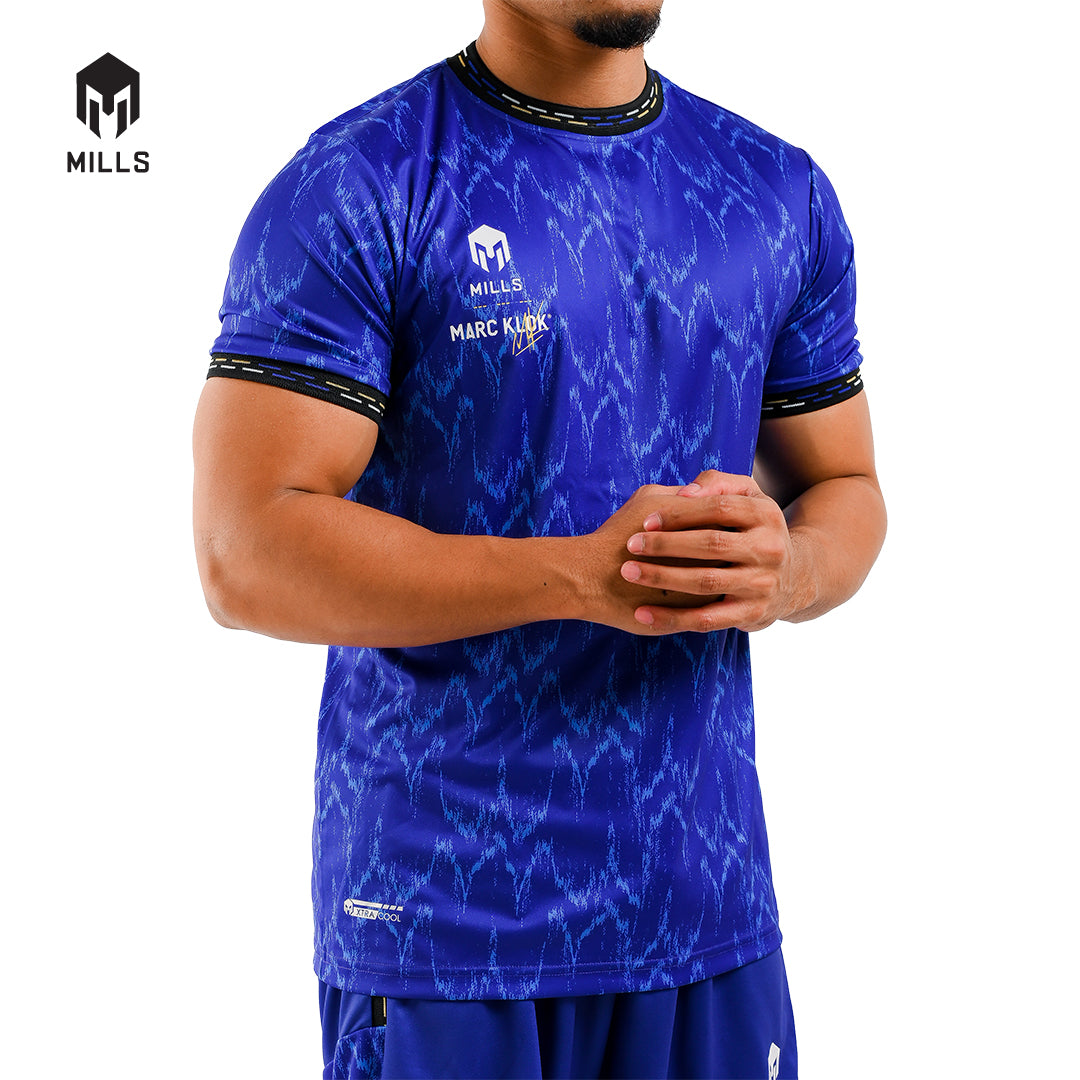 MILLS Baju Olahraga Jersey Marc Klok Sepakbola Football Futsal Soccer Jersey MK Sembrani 1251MK