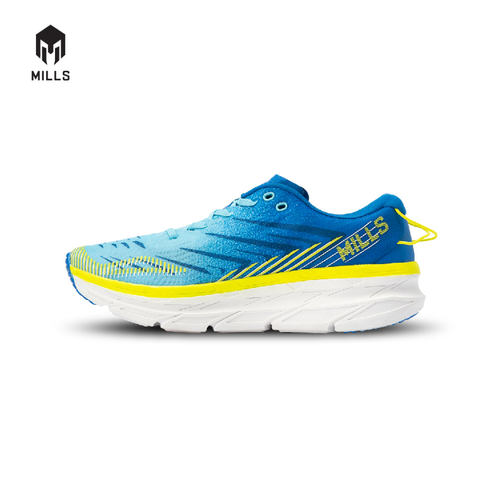 Mills Sepatu Lari Running Shoes Enermax Rival Lt. Blue / Royal Blue / Neon 9102202