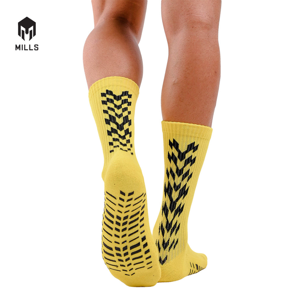 MILLS Kaos Kaki Olahraga Sport Quarter Anti Slip Socks A1 2010