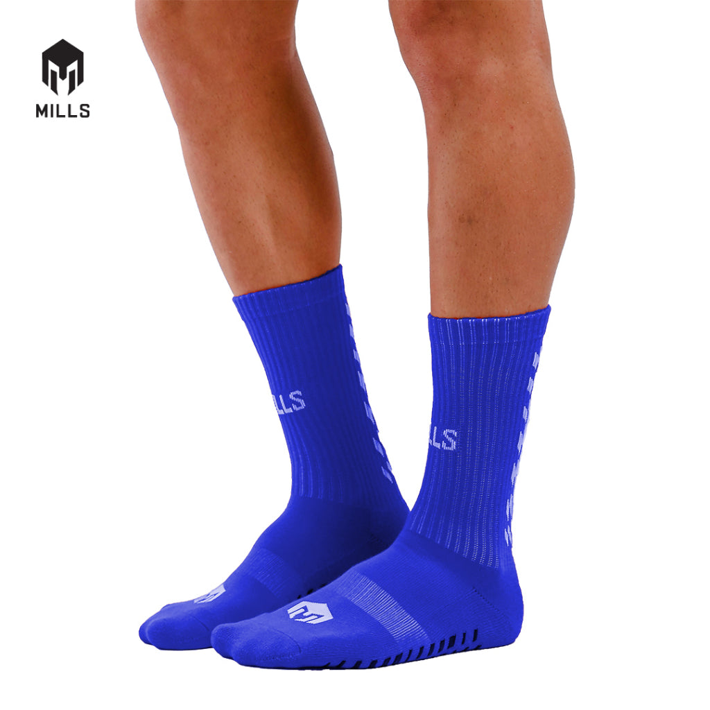 MILLS Kaos Kaki Olahraga Sport Quarter Anti Slip Socks A1 2010